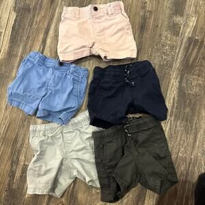 Baby boys shorts bundle 12 months
